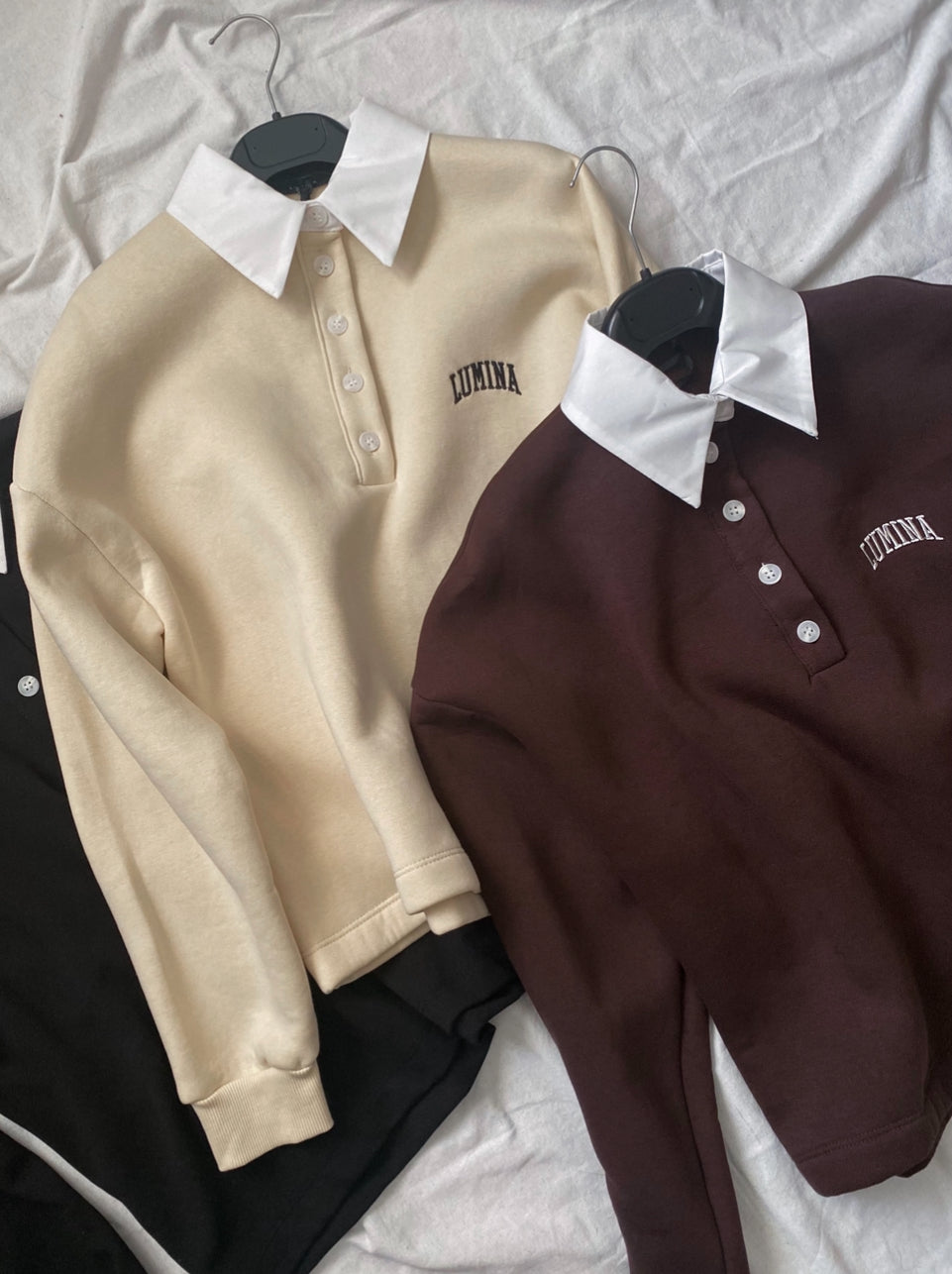 Felpina Lumina colletto camicia