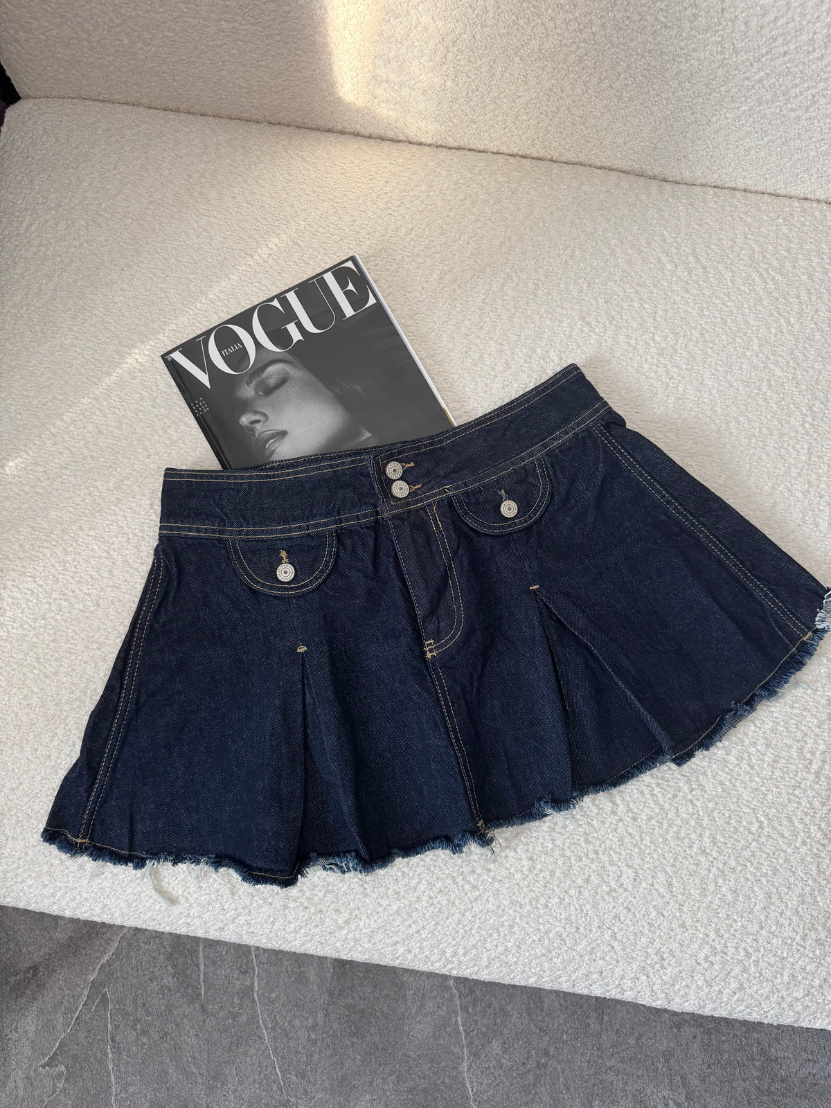 Denim Flirt Skirt