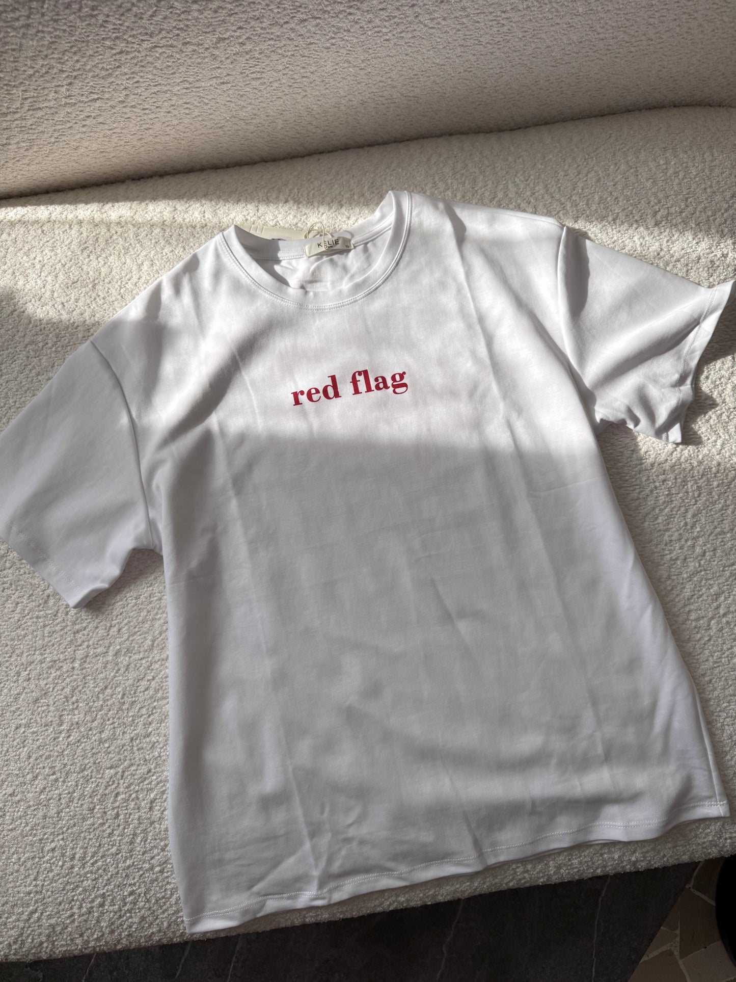Red Flag Oversized Tee