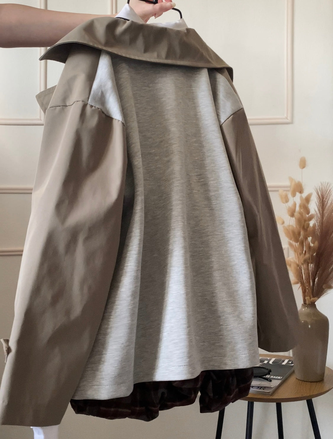 Giacca trench modello sportivo