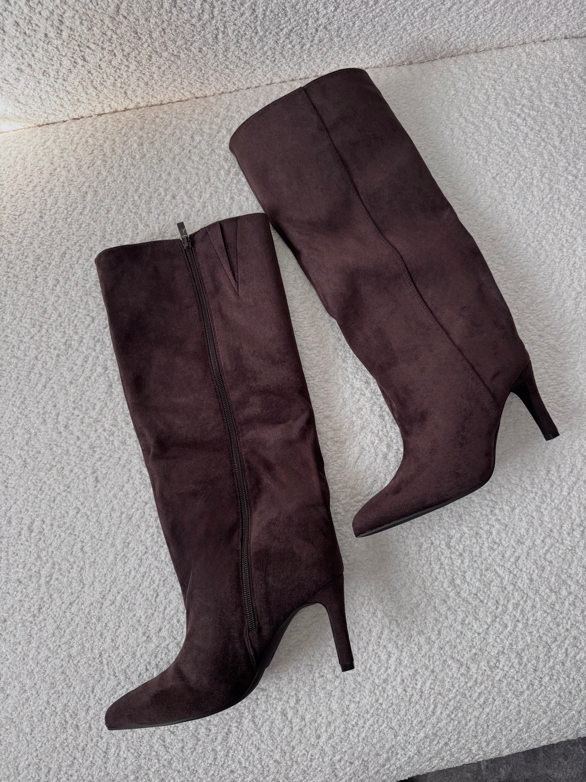 Mocha Suede Boots