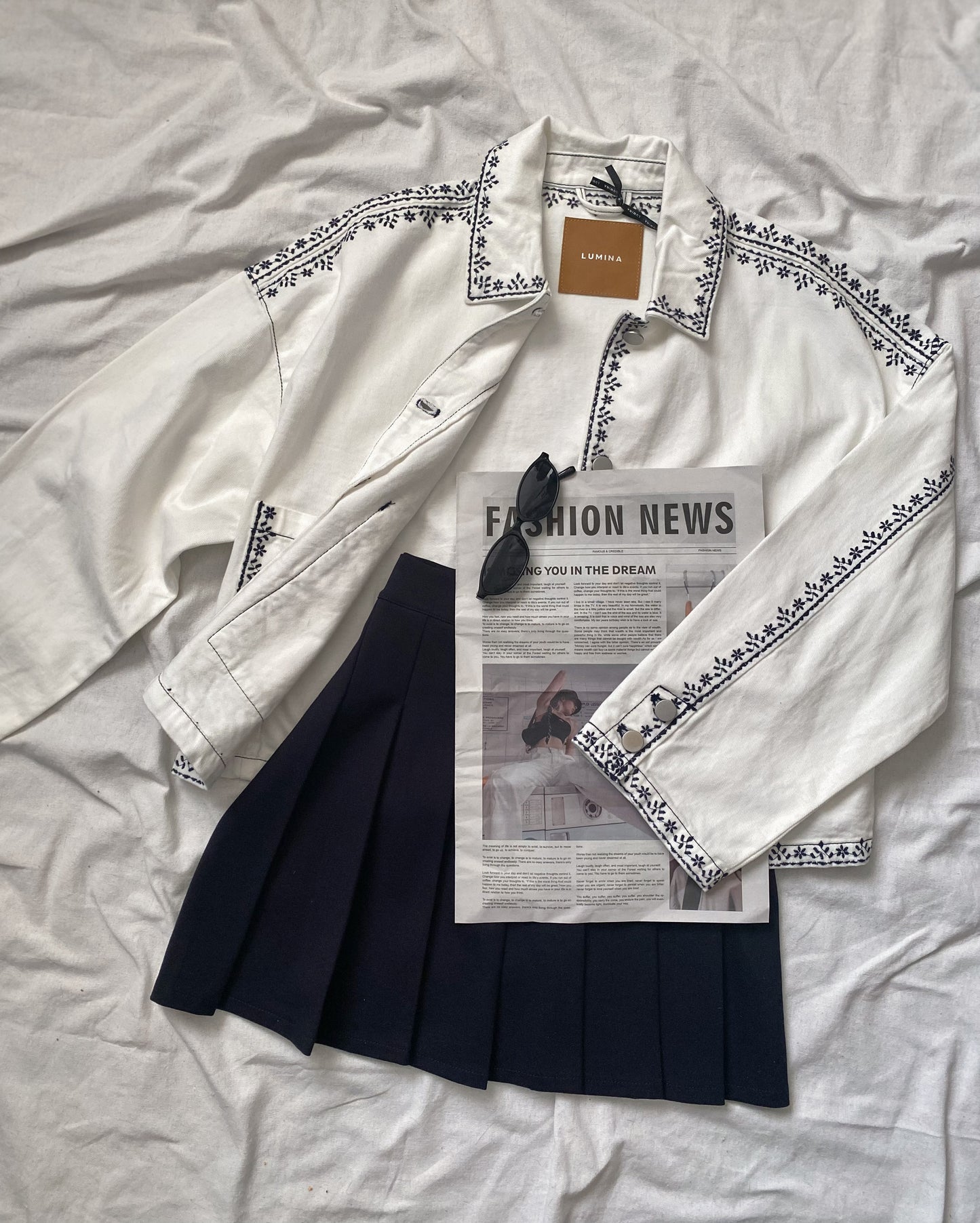 Giacca stile camicia Lumina