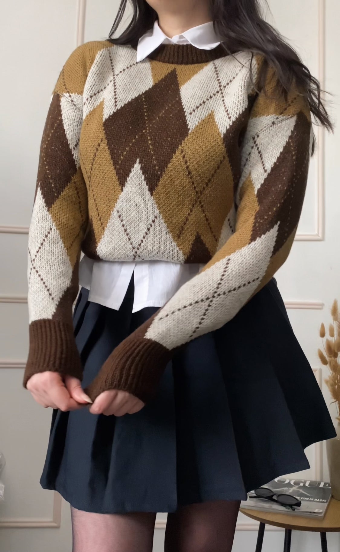 Maglioncino cozy diamond