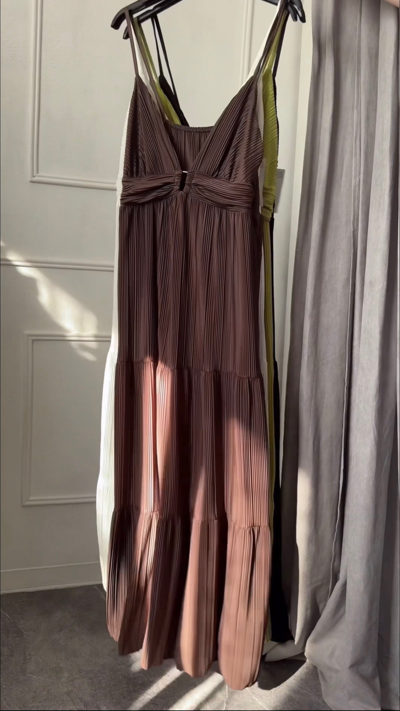 Eden plissé dress