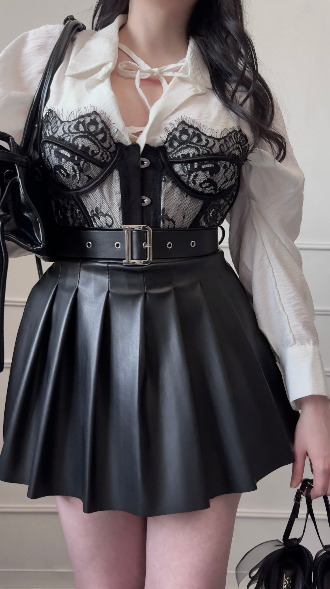 Corsetto pizzo Silhouette