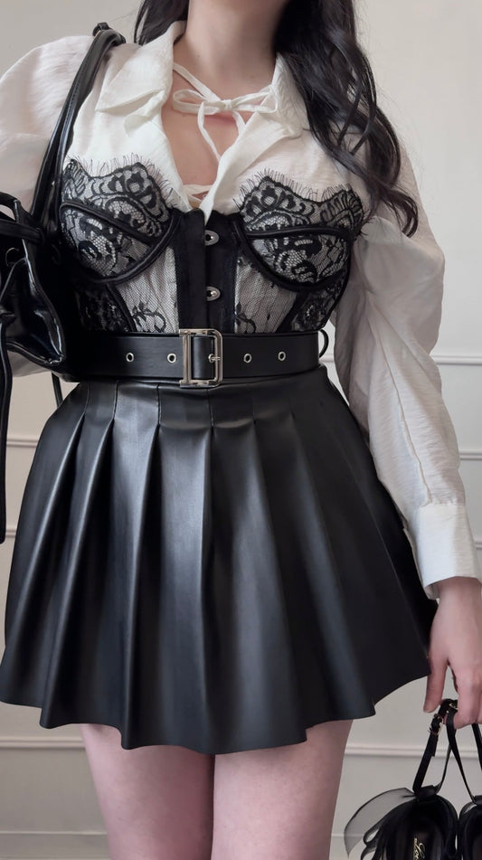 Corsetto pizzo Silhouette