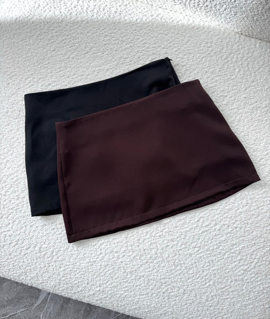 Clean Cut Mini Skirt