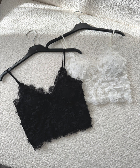 Crop top roselline