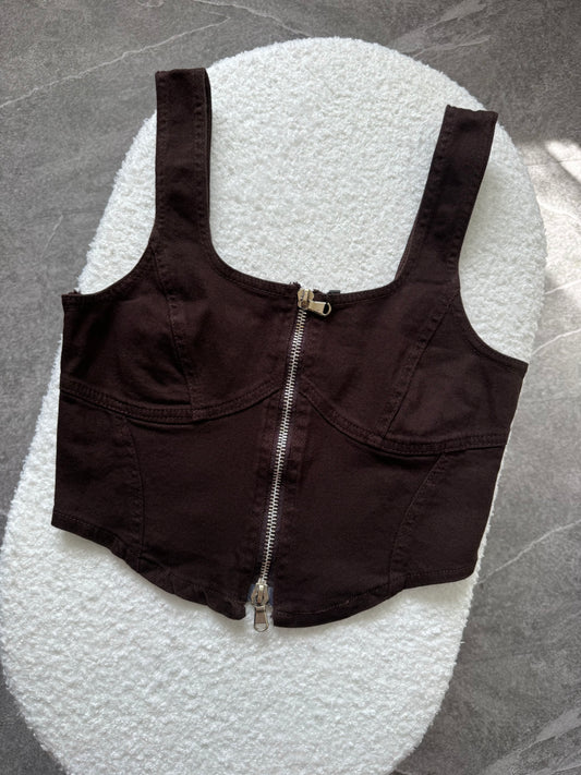 Espresso Glam Corset