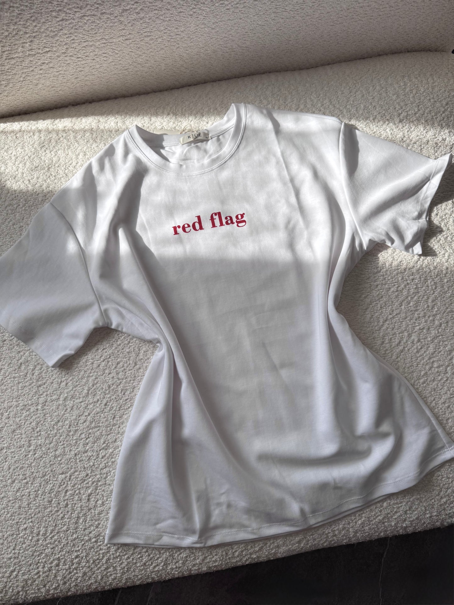 Red Flag Oversized Tee