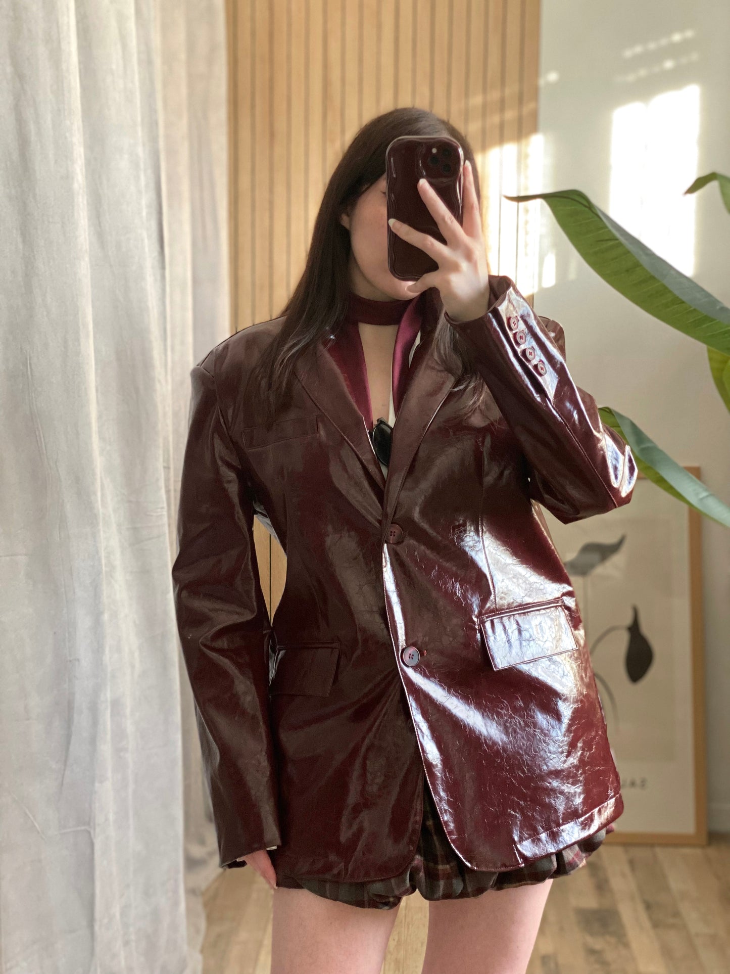 Blazer vernice