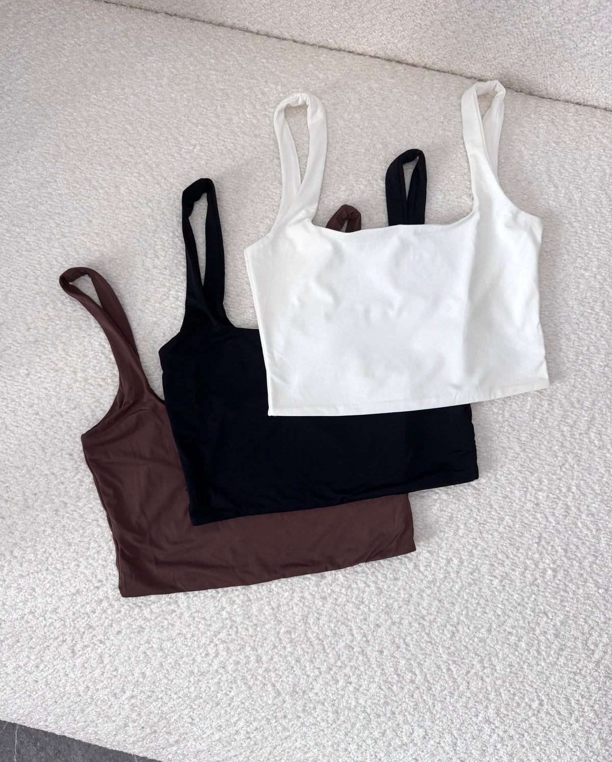 The Essential Square Neck crop top