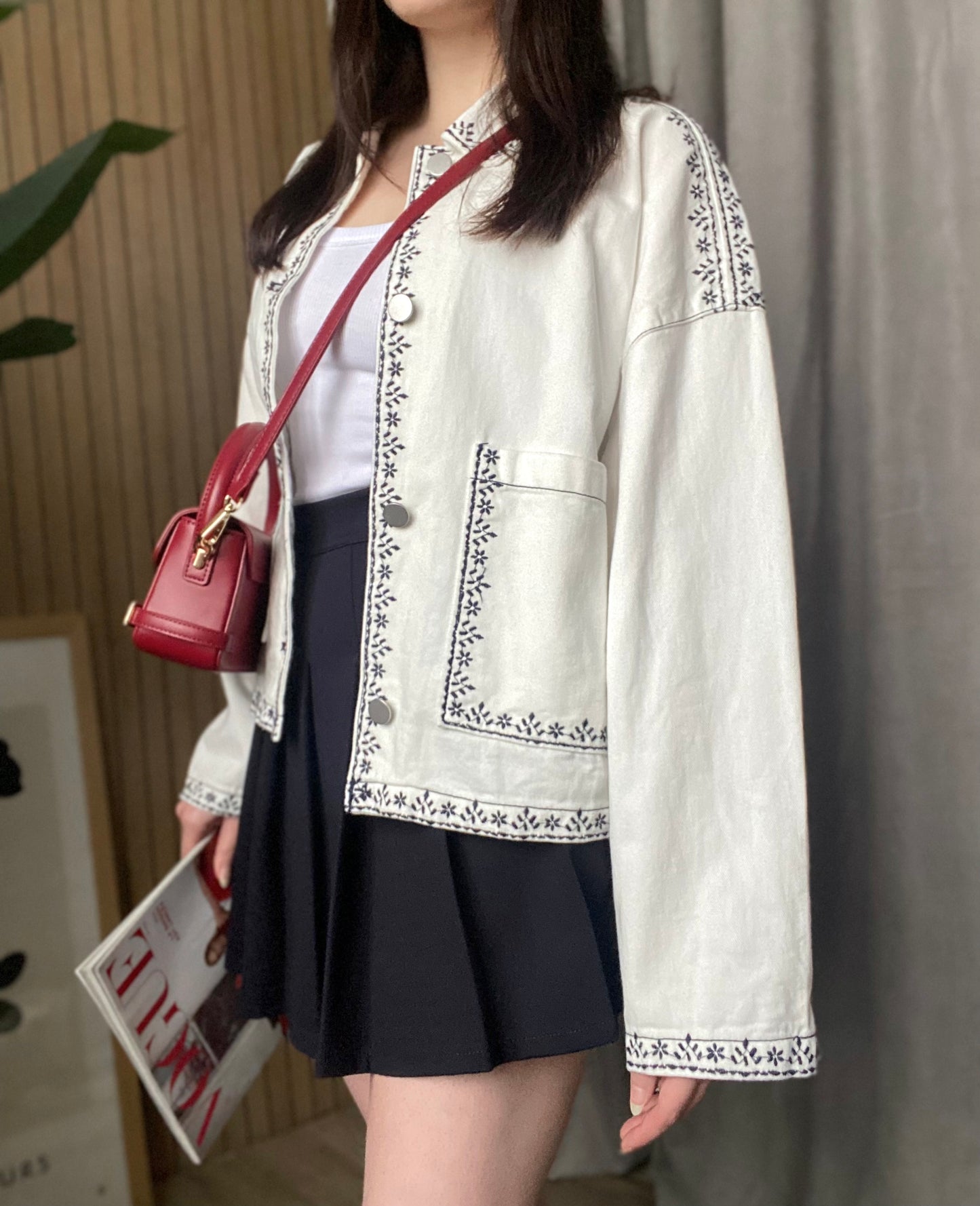 Giacca stile camicia Lumina