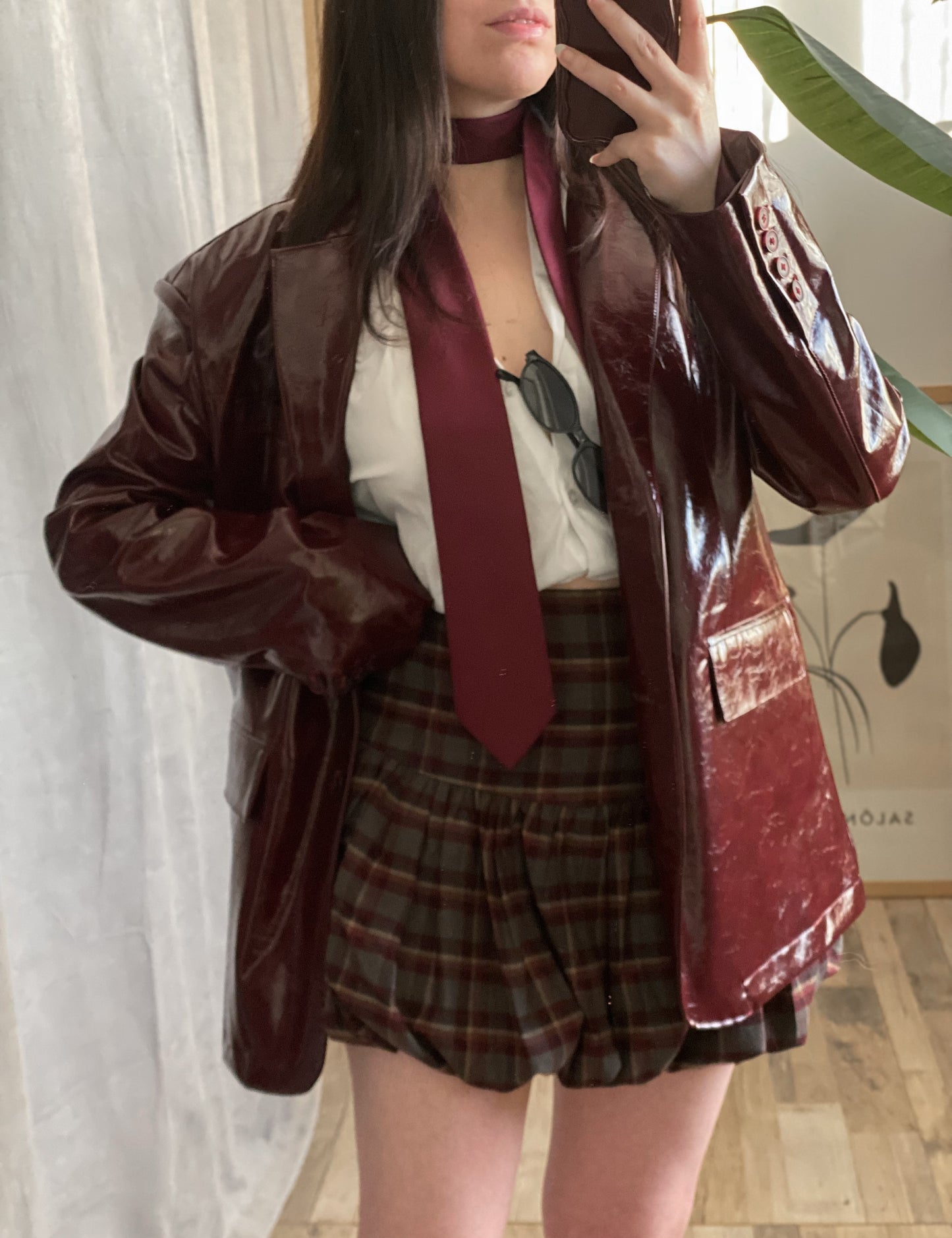 Blazer vernice