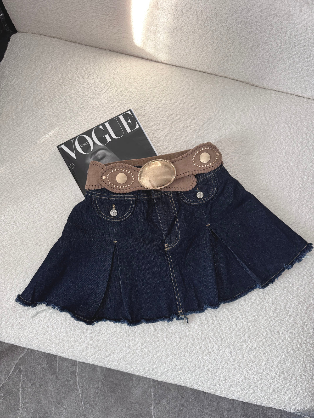 Denim Flirt Skirt