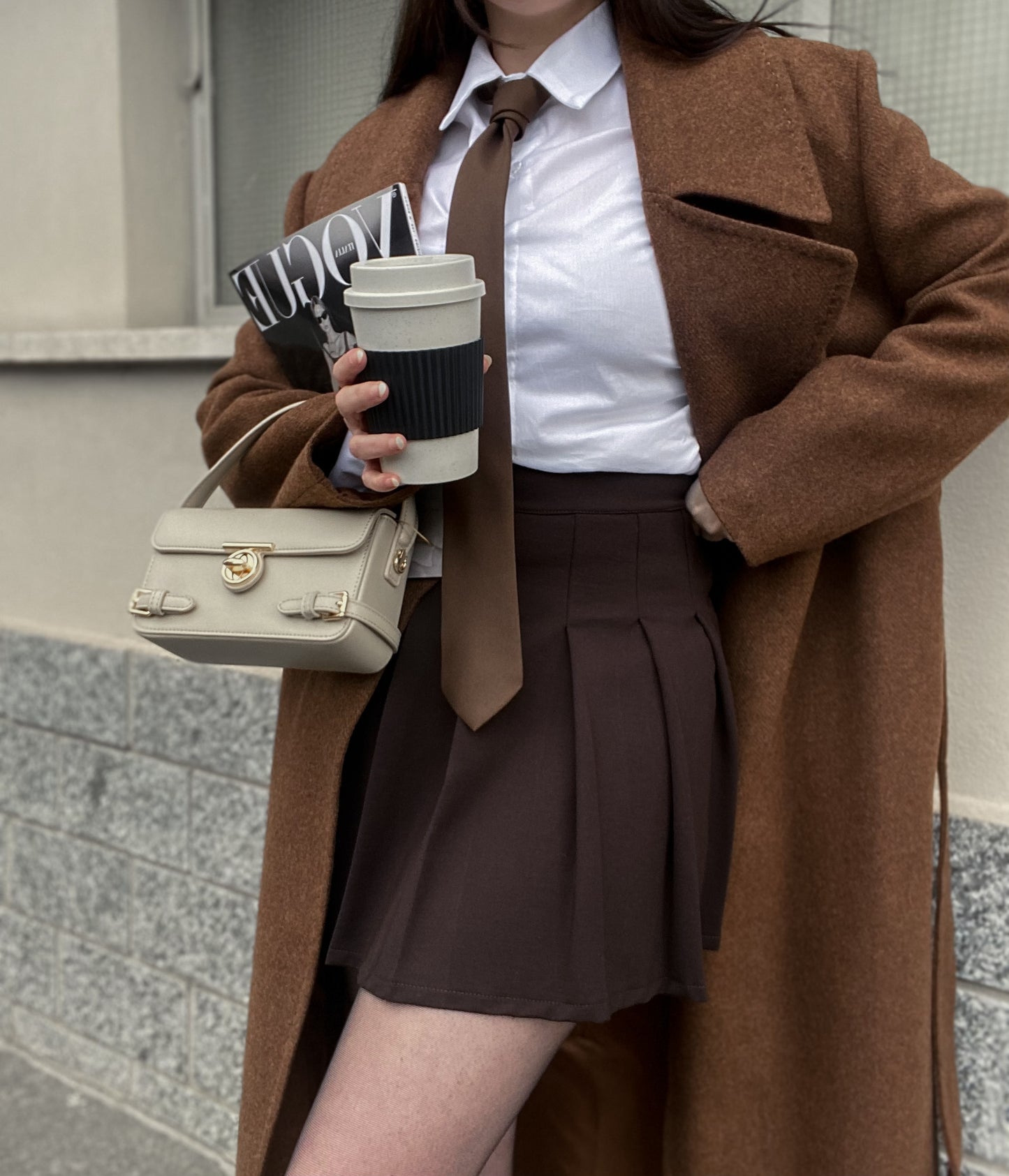 Gonnellina plissé