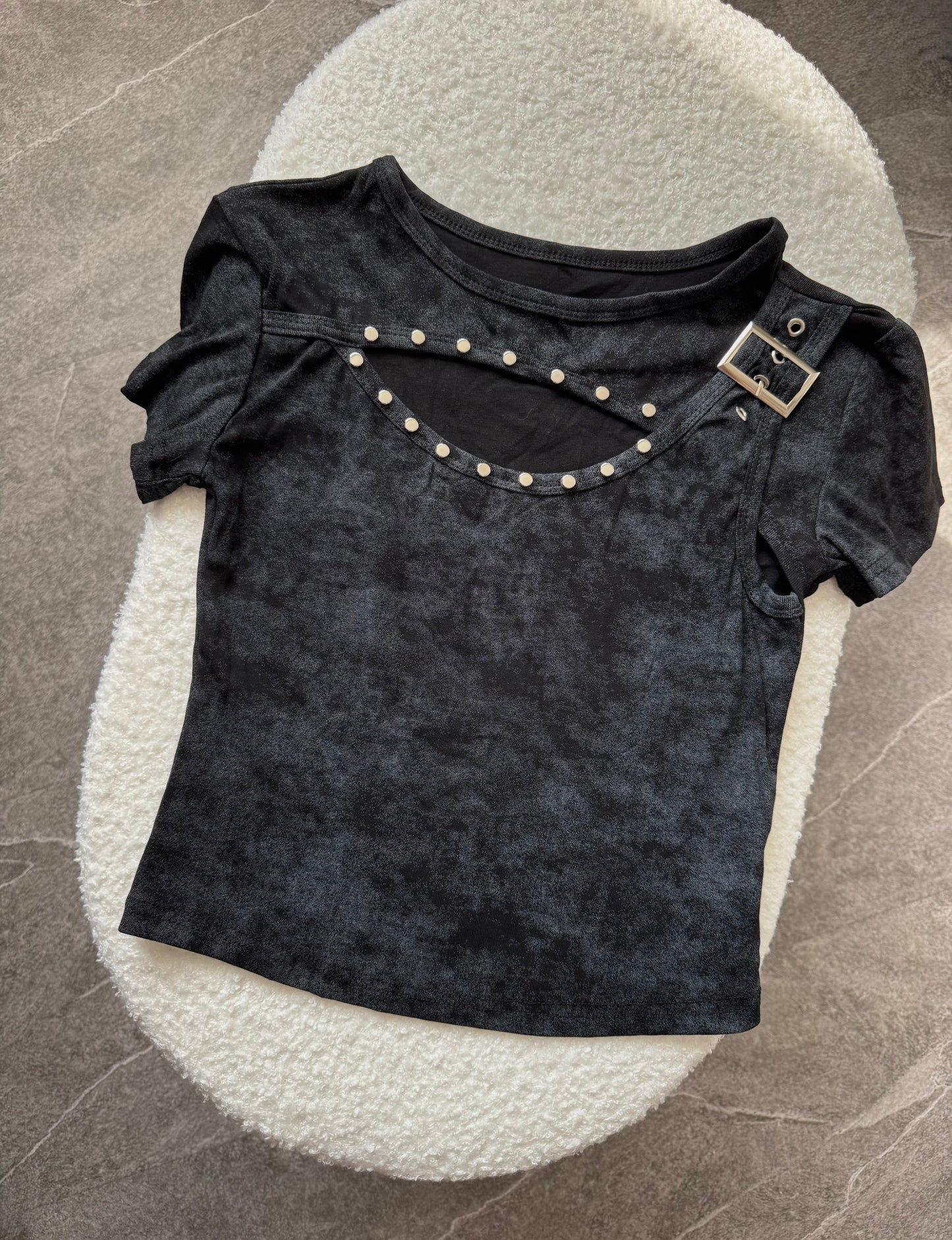 Cut-Out Stud Tee