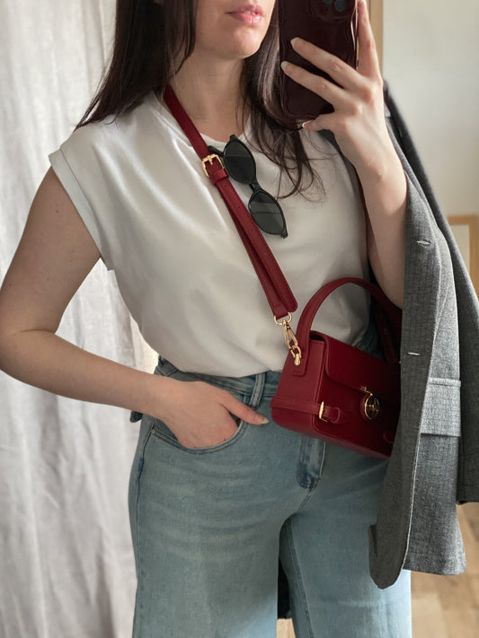 Canotta scollo rotondo