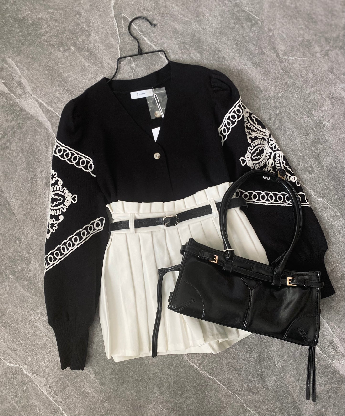 Cardigan Vic Bee ricamato