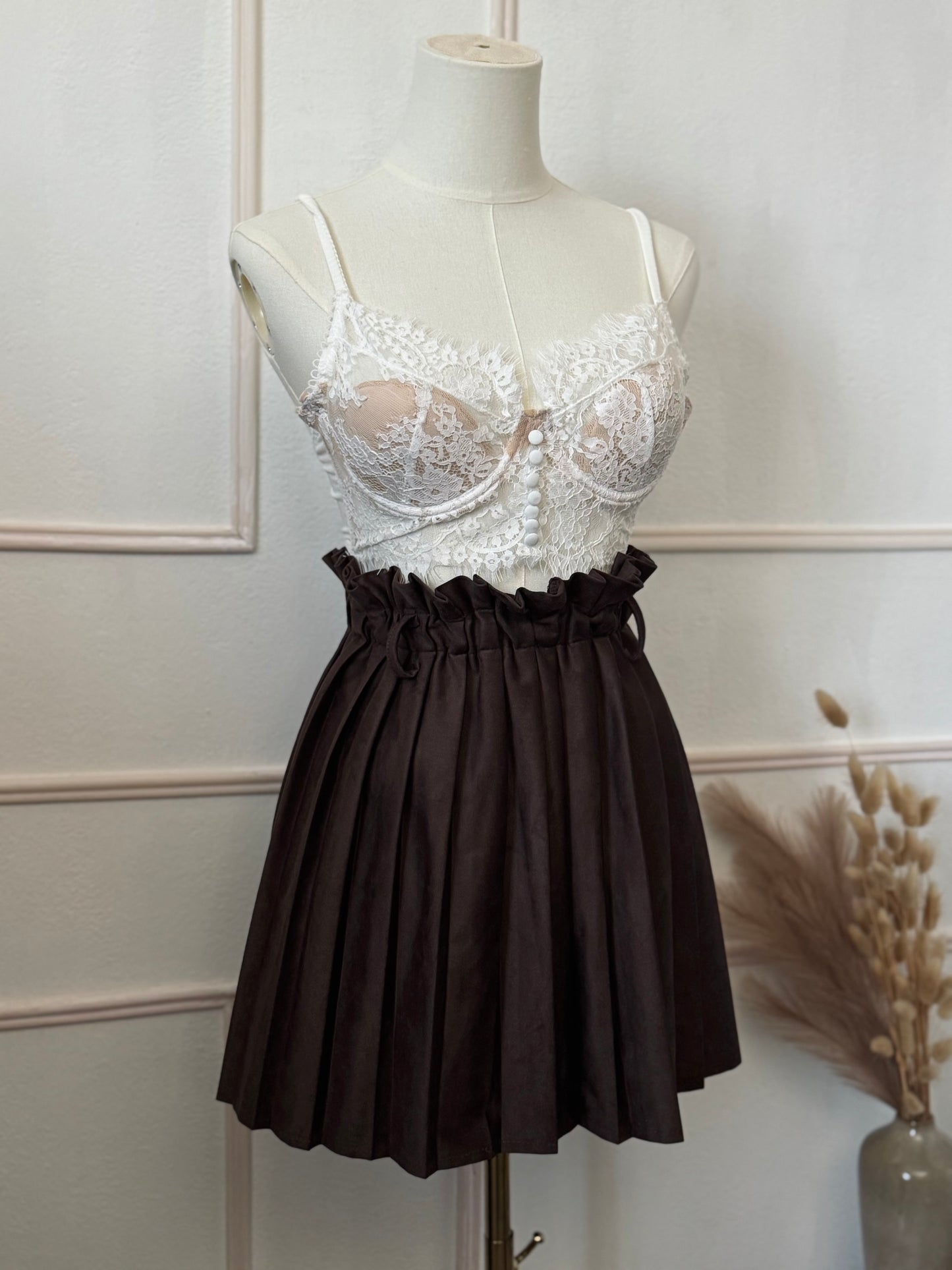 Gonnellina suede Texas