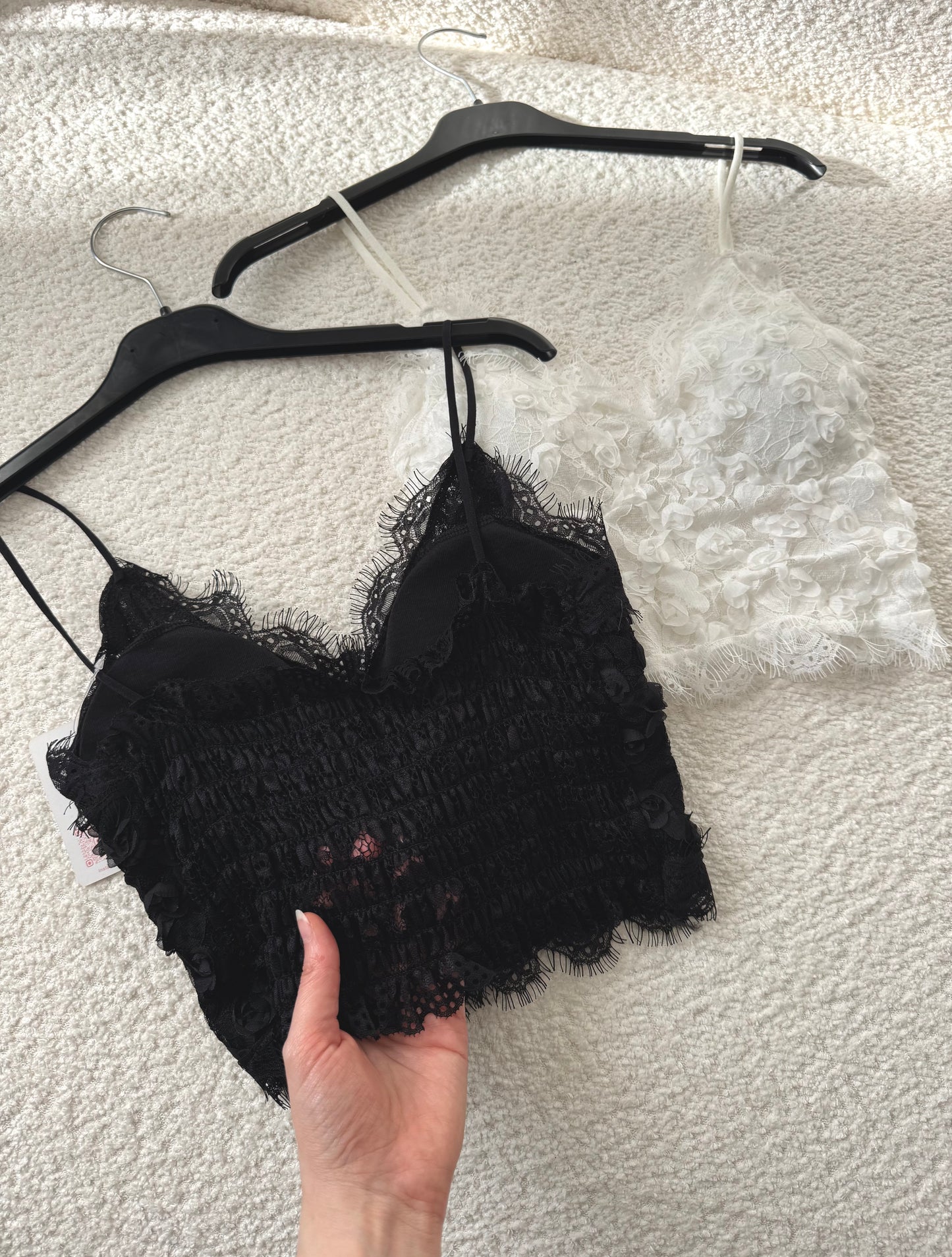Crop top roselline