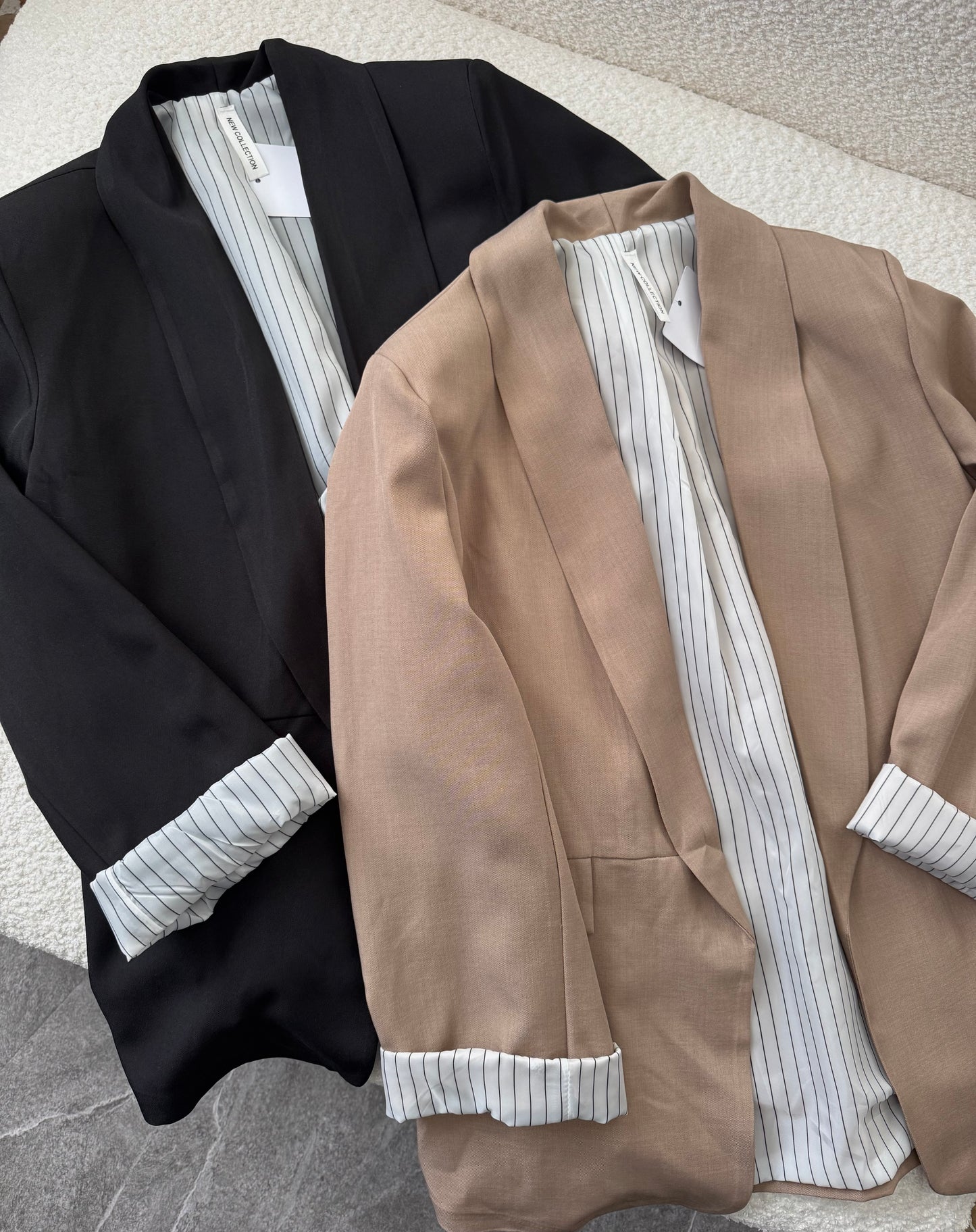 Blazer dettaglio righe