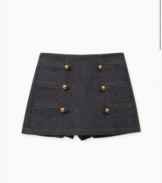 Lumina Military Tab Skort