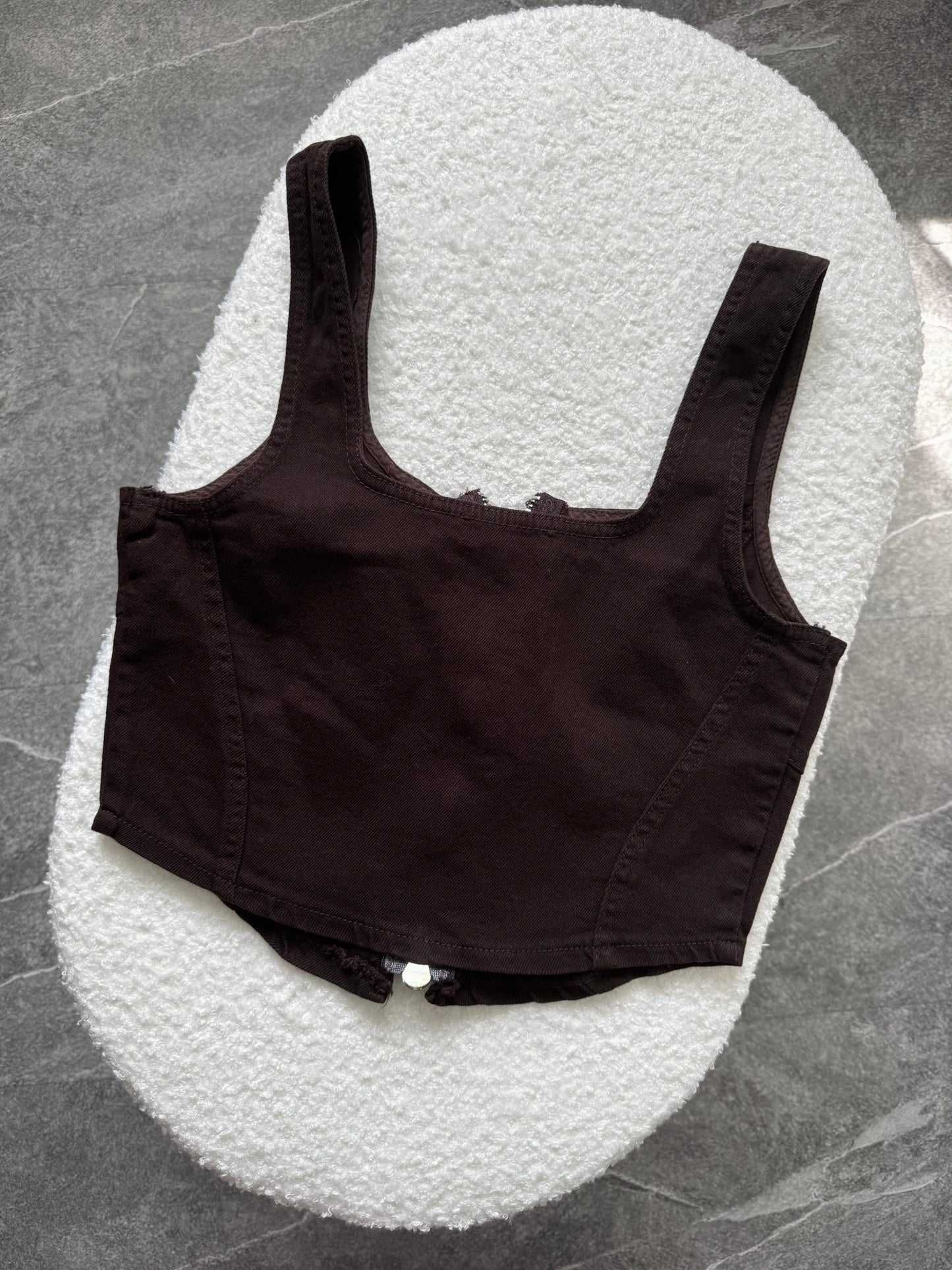 Espresso Glam Corset