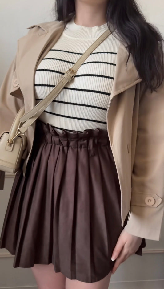 Gonnellina suede Texas