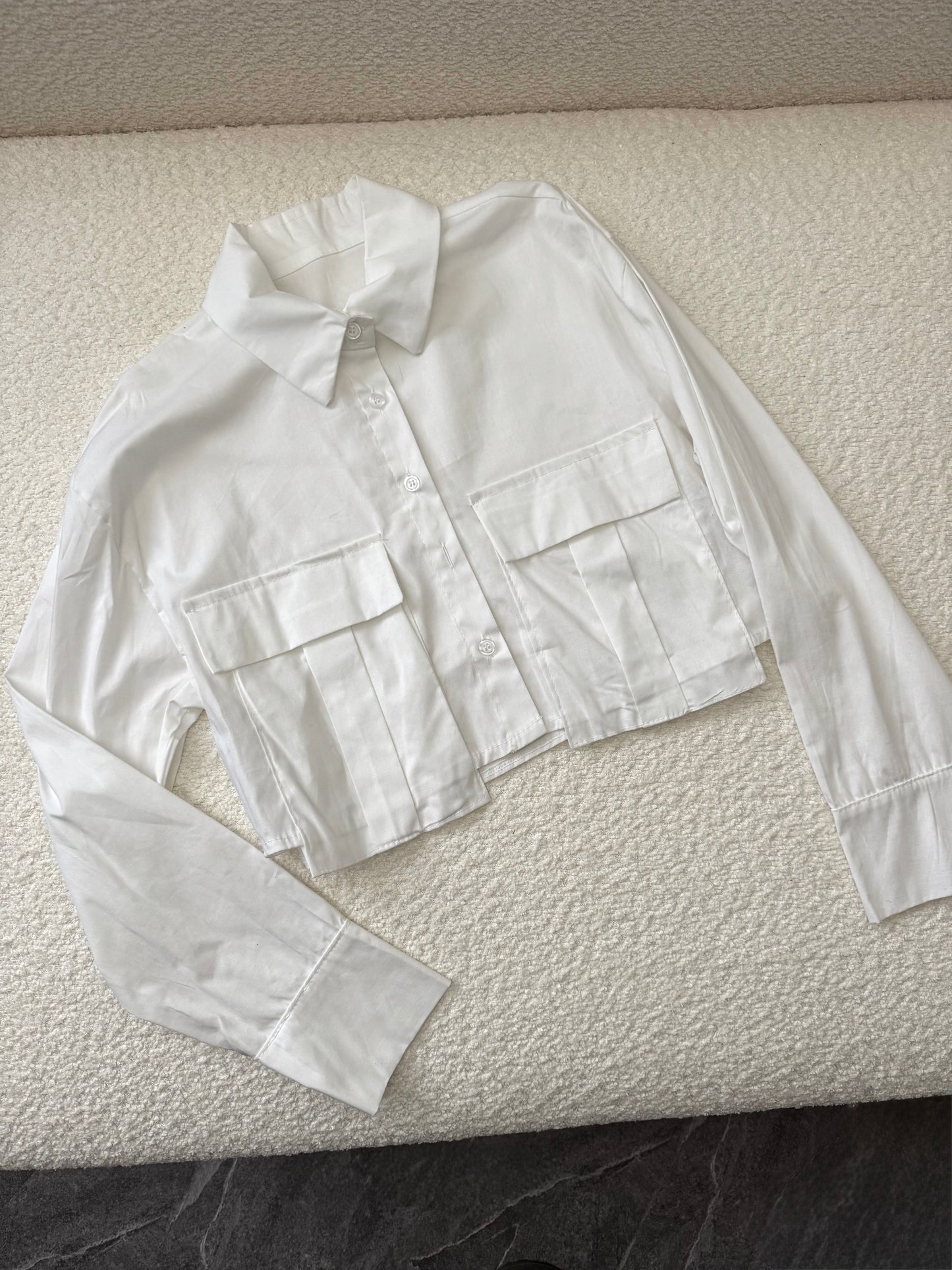 Camicia crop tasconi