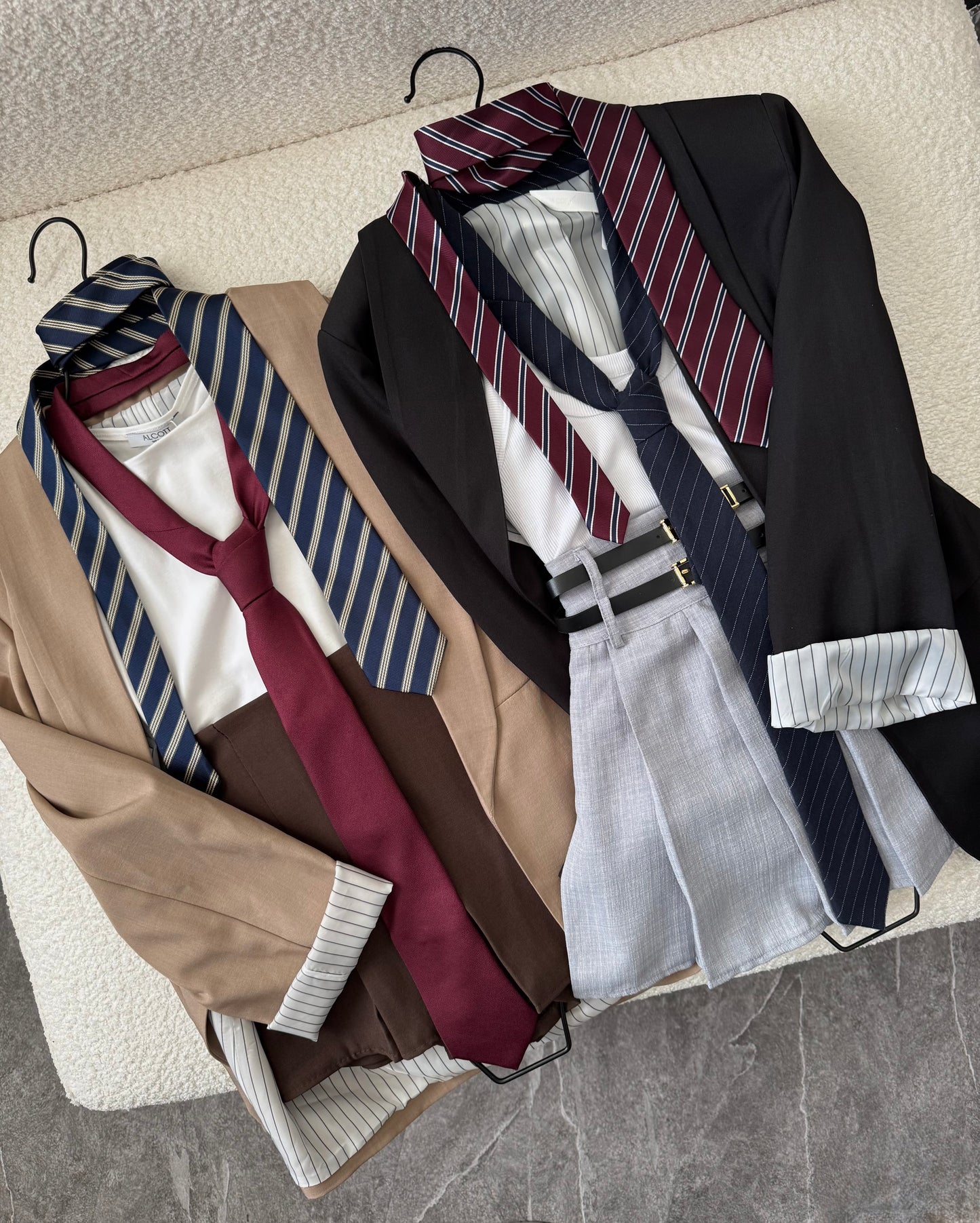 Blazer dettaglio righe