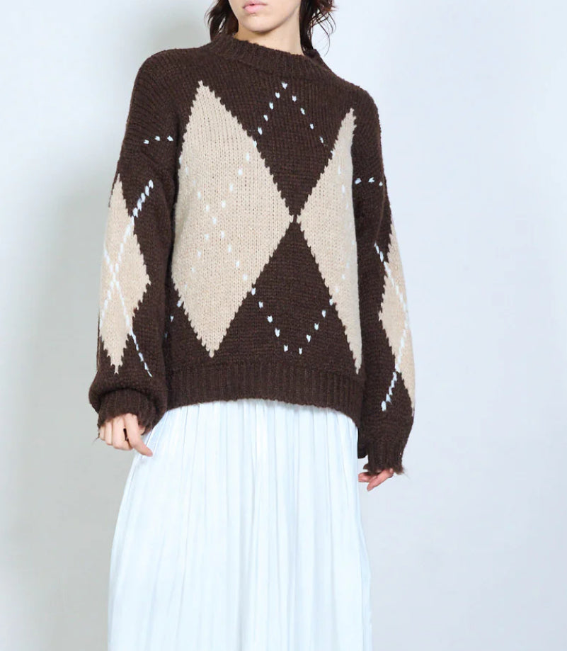 Maglione rombi classico