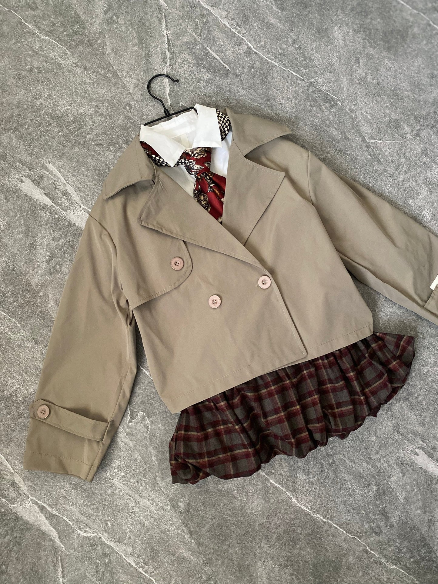 Giacca trench modello sportivo