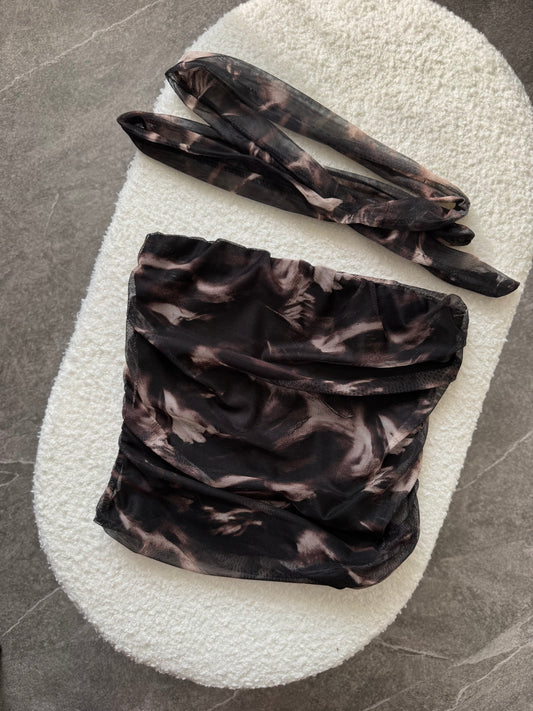 Grunge Bandeau top
