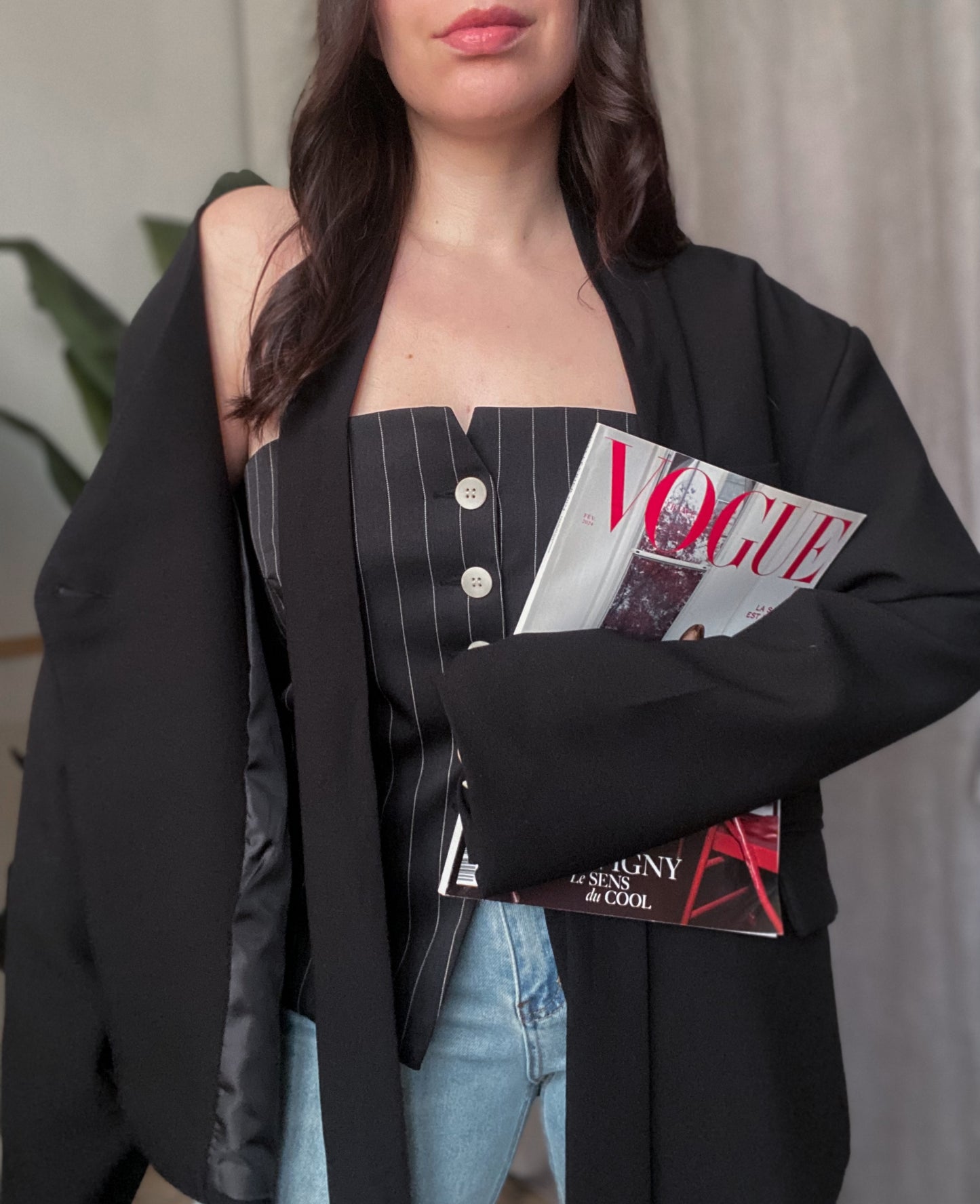 Gilet Lumina spalle scoperte