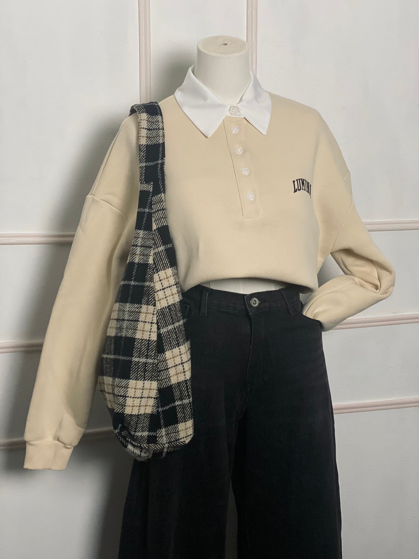 Borsa tartan Lumina
