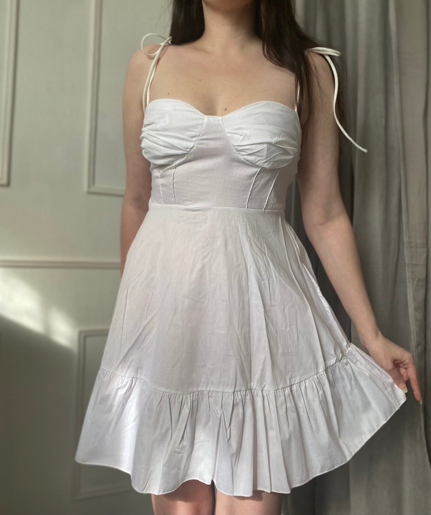 Vestito corto corpetto