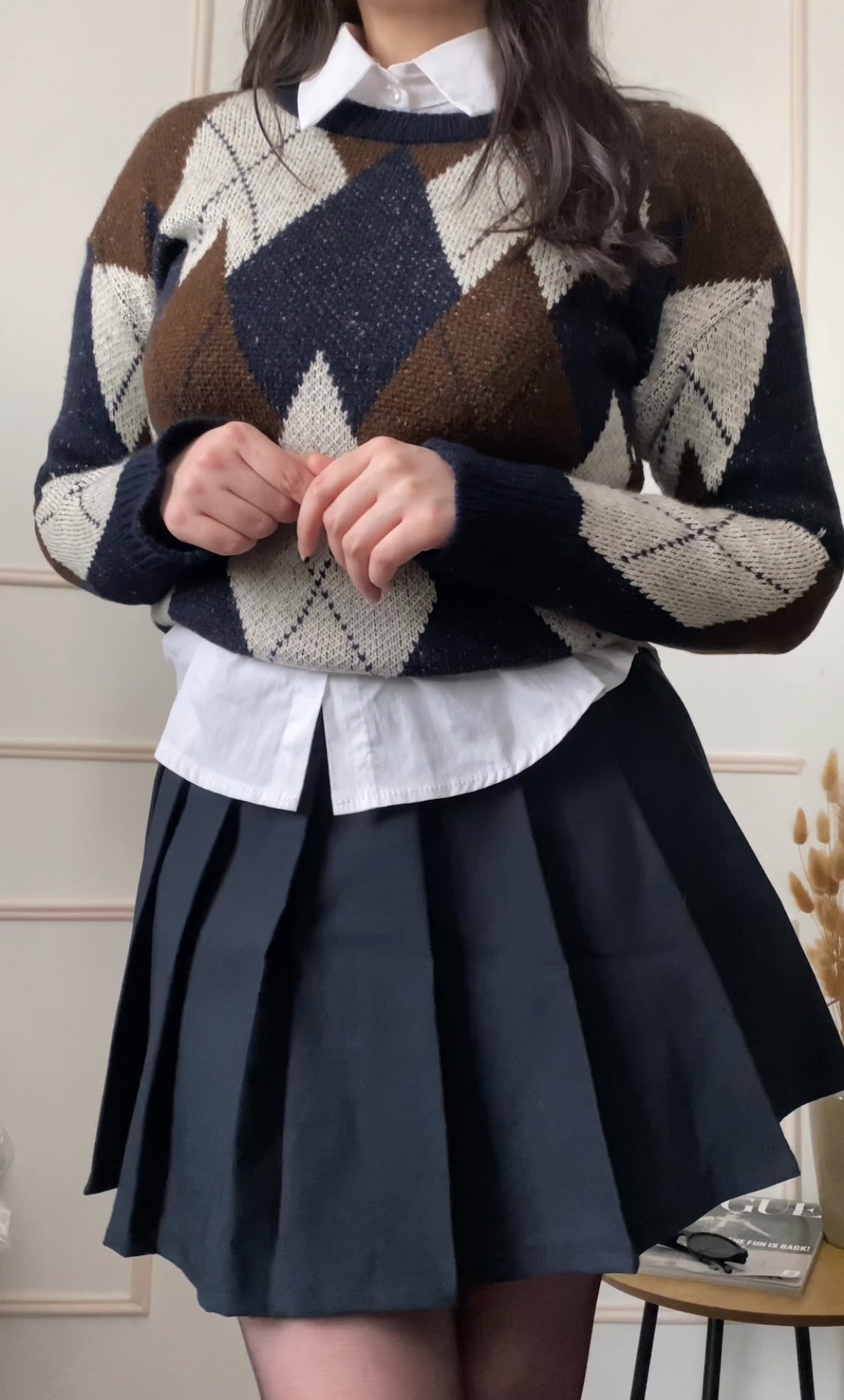 Maglioncino cozy diamond