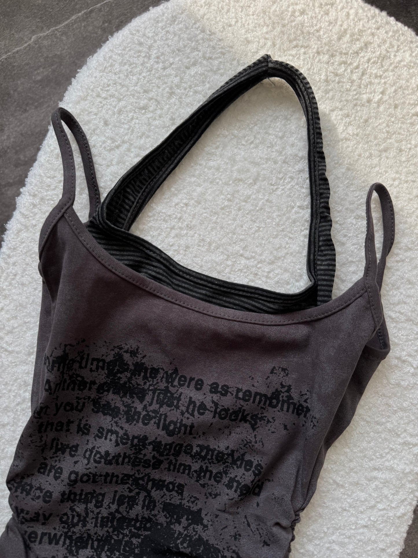 Double Neck Y2K Tee