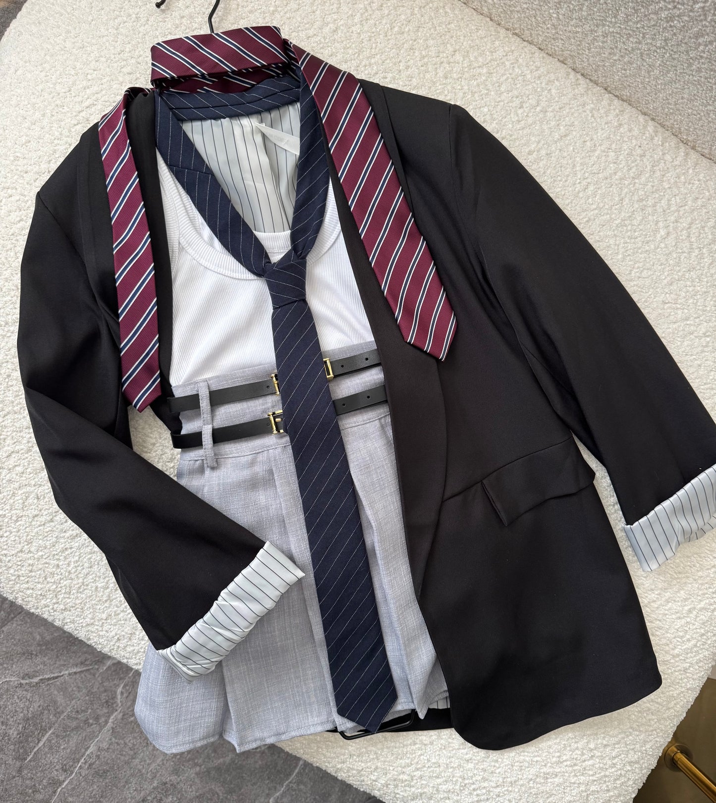 Blazer dettaglio righe
