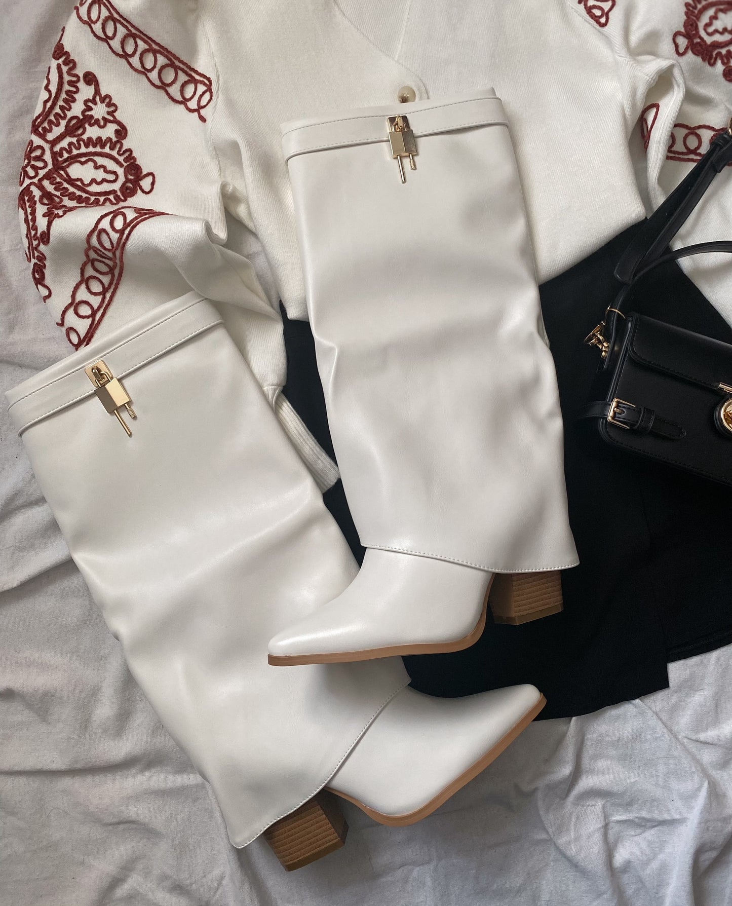 Lock boots con tacco
